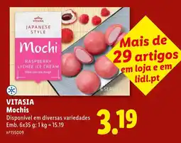 Lidl VITASIA Mochi promoção