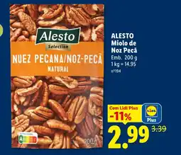 Lidl ALESTO Miolo de Noz Pecã promoção