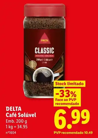 Lidl DELTA Café Solúvel promoção