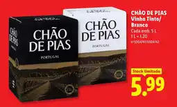 Lidl CHÃO DE PIAS Vinho Tinto/ Branco promoção