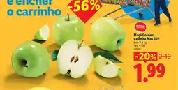 Lidl Maçã Golden da Beira Alta IGP promoção