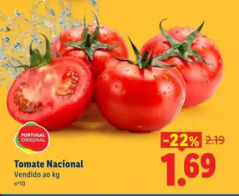 Lidl Tomate Nacional promoção
