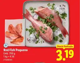 Lidl Red Fish Pequeno promoção