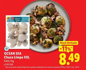 Lidl OCEAN SEA Choco Limpo XXL promoção