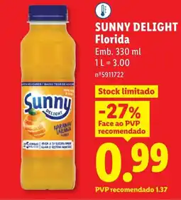 Lidl SUNNY DELIGHT Florida promoção