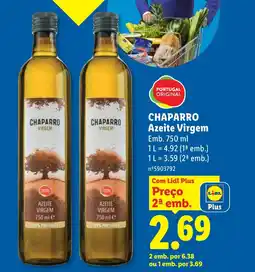 Lidl CHAPARRO Azeite Virgem promoção