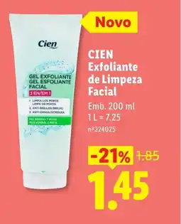 Lidl CIEN Exfoliante de Limpeza Facial promoção
