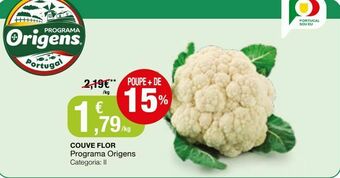 Intermarché Couve flor promoção