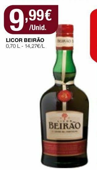 Intermarché Licor beirão promoção