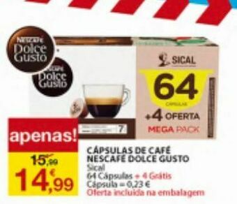 E.Leclerc Cápsulas de café dolce gusto promoção