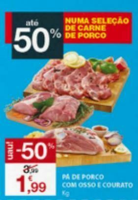 E.Leclerc Carne suína promoção