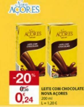 E.Leclerc Achocolatado nova açores promoção