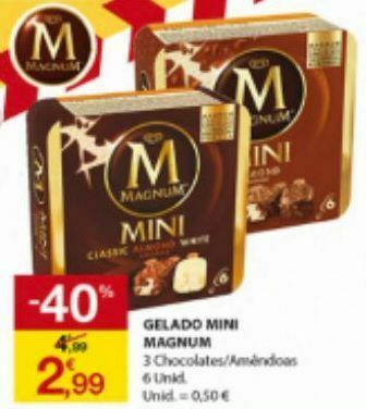 E.Leclerc Gelados magnum promoção