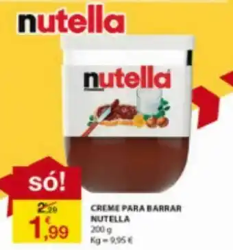 E.Leclerc Creme de avelã nutella promoção