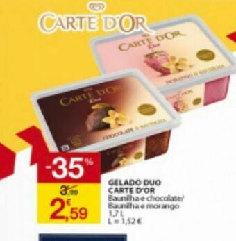 E.Leclerc Gelados carte d'or promoção