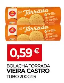Miranda Supermercados Bolacha torrada vieira castro tubo promoção