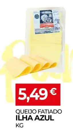 Miranda Supermercados Queijo fatiado ilha azul promoção
