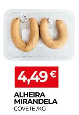 Miranda Supermercados Alheira mirandela promoção