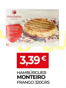 Miranda Supermercados Hamburguer monteiro frango promoção
