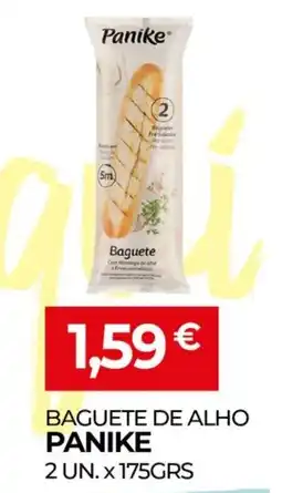 Miranda Supermercados Baguete de alho panike promoção