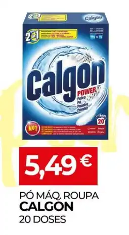 Miranda Supermercados Pó máq. roupa calgon 20 doses promoção