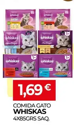 Miranda Supermercados Comida gato whiskas promoção
