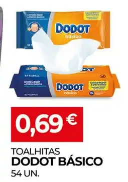 Miranda Supermercados Toalhitas dodot básico 54 un. promoção