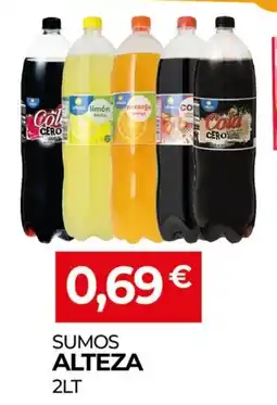 Miranda Supermercados Sumos alteza promoção
