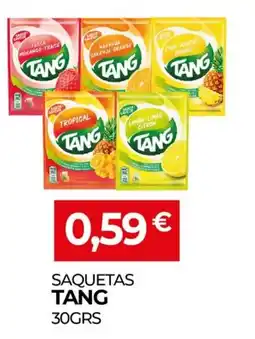 Miranda Supermercados Saquetas tang promoção