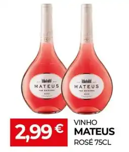 Miranda Supermercados Vinho mateus rosé promoção