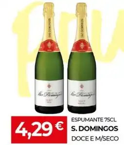 Miranda Supermercados Espumante s. domingos doce e m/seco promoção
