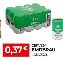 Miranda Supermercados Cerveja emdbrau lata promoção