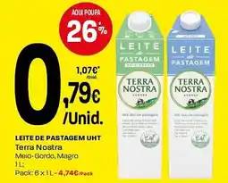 Intermarché Leite de pastagem uht terra nostra promoção