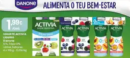 Intermarché Iogurte activia líquido Danone promoção
