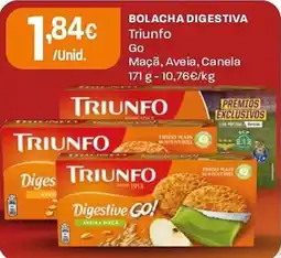 Intermarché Bolacha digestiva Triunfo Go promoção