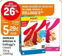 Intermarché Cereais special K Kellogg's Classic promoção