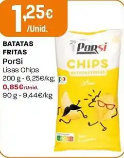 Intermarché Batatas fritas porsi promoção