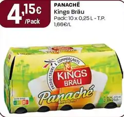 Intermarché Panaché Kings Bräu promoção