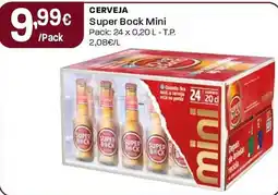 Intermarché Cerveja super bock mini promoção