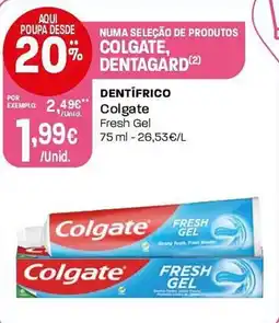 Intermarché Dentífrico Colgate promoção