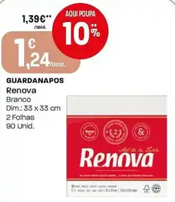 Intermarché Guardanapos renova branco promoção