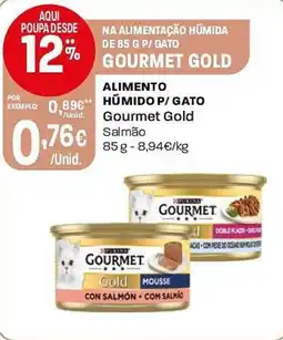 Intermarché Alimento humido p/gato gourmet gold promoção