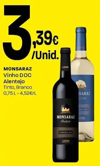 Intermarché Monsaraz vinho doc alentejo promoção