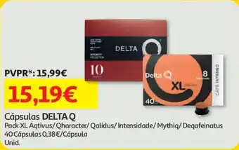 Auchan Cápsulas DELTA Q promoção