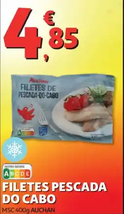 Auchan Filetes pescada do cabo promoção