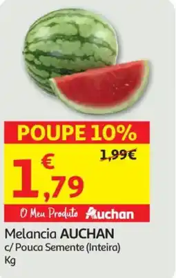 Auchan Melancia AUCHAN c/ Pouca Semente (Inteira) promoção