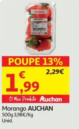 Auchan Morango AUCHAN promoção