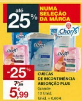 E.Leclerc Incontinência promoção