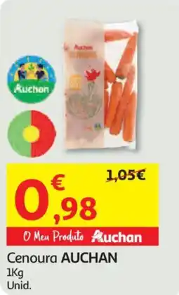 Auchan Cenoura AUCHAN promoção