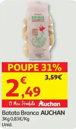Auchan Batata Branca AUCHAN promoção